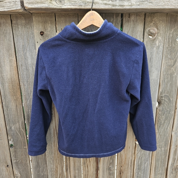 Place Kids Blue and Gray Quarter-Zip Sweater Size 7/8 - Picture 9 of 15